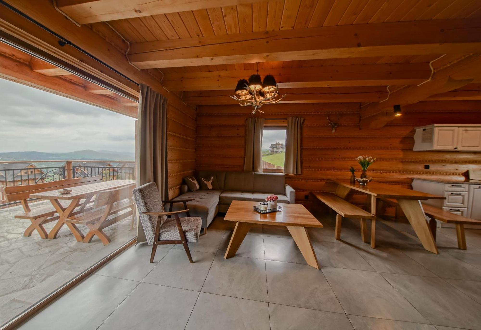 Zloty Gron Log Houses & Apartments Istebna Exterior foto